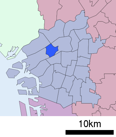 大阪市福島区 位置図
