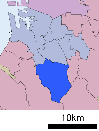 堺市南区 位置図