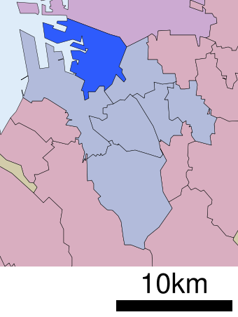 堺市堺区 位置図