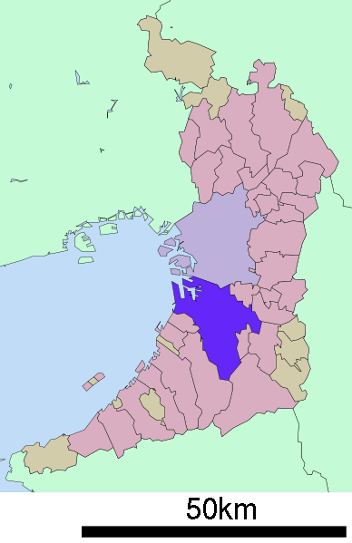 堺市 位置図