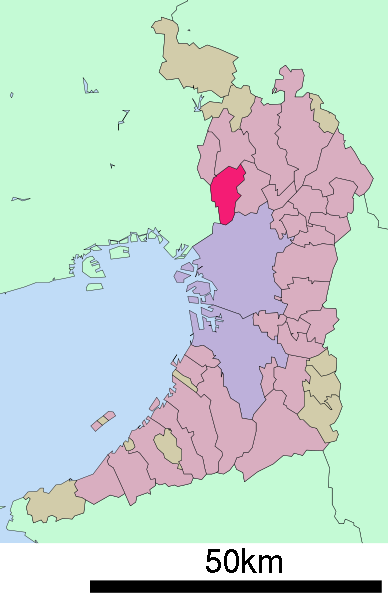 豊中市 位置図